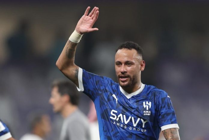 Baru Kembali Setelah Absen Panjang, Neymar Cedera Lagi Pemain Al Hilal Neymar