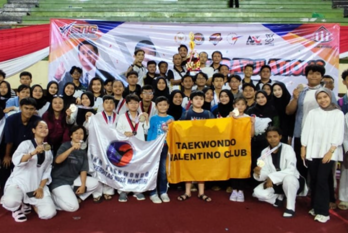 Kolaborasi UKM Taekwondo UNM dan Valentino Club Berhasil Raih Juara