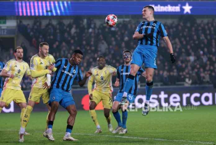 Si Raja Imbang Juventus Ditahan Club Brugge 0-0 di Liga
